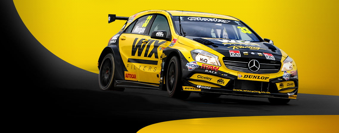 Mercedes-Benz A-Class (W176) BTCC WIX Racing #33 Adam Morgan 2014 ...