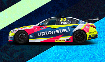 Uptonsteel with Euro Car Parts Racing
